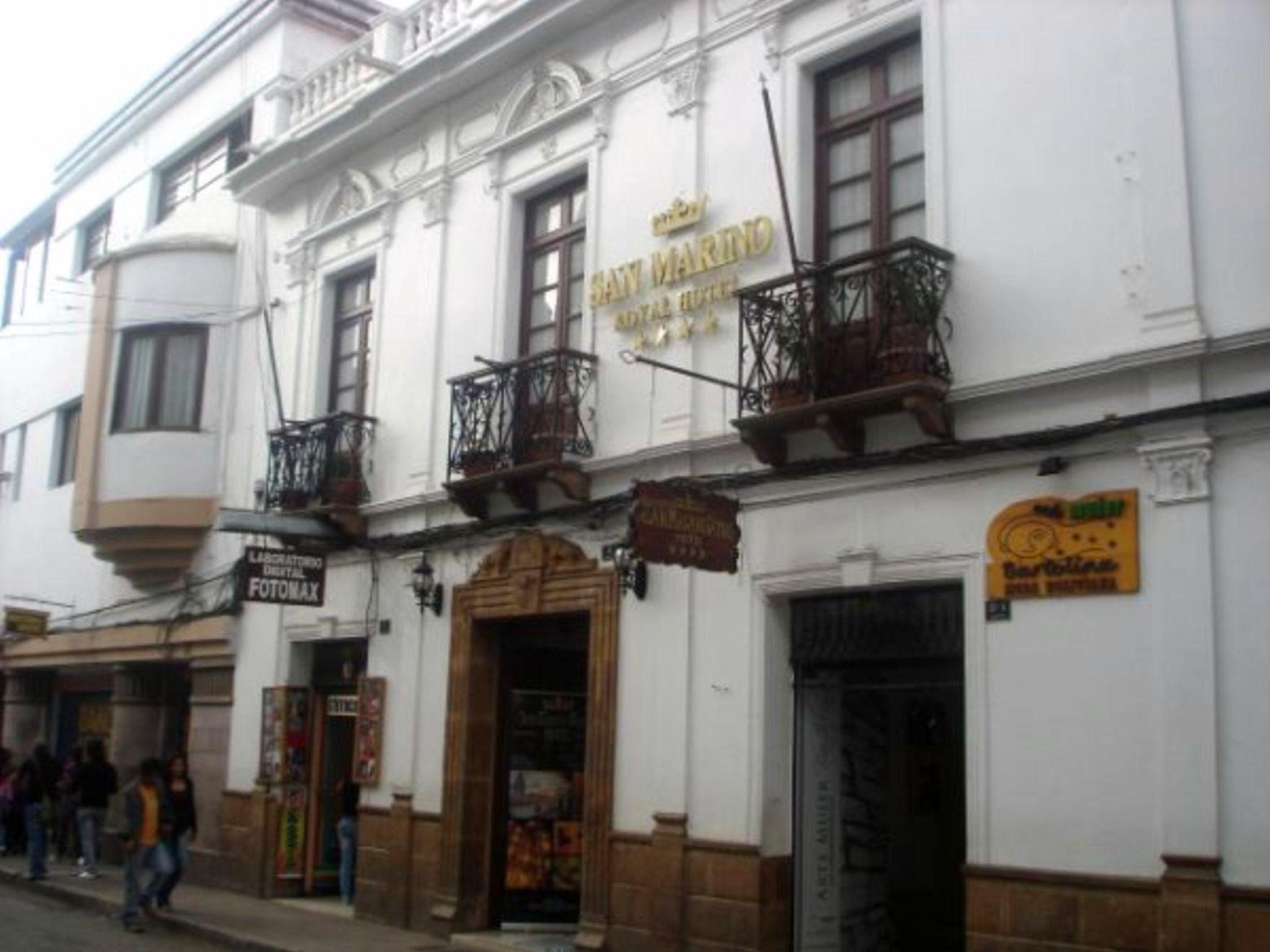 San Marino Royal Hotel Сукре Экстерьер фото